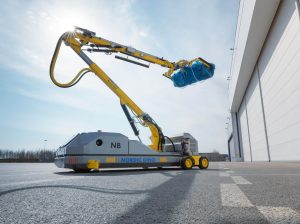 NB exterior aircraft washing robot