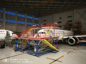 Aircraft nose dock for A320 & B737 series