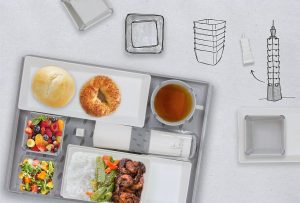 EVA AIR - Premium Economy Tableware