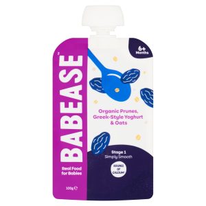 Babease Organic Prunes, Greek-Style Yoghurt & Oats (100g)