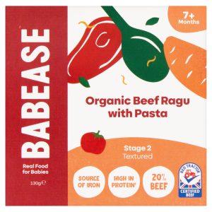 Babease Organic Beef Ragu with Pasta Pot (130g)