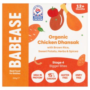Babease Organic Chicken Dhansak with Brown Rice Pot (200g)
