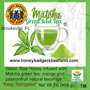 Matcha Green Honey Tea – Badger Honey Spoon