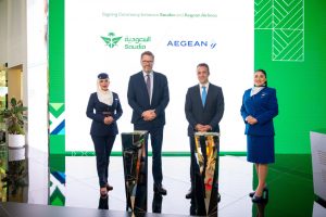 AEGEAN announced a codeshare partnership with Saudia during the Arabian Travel Market 2024, in Dubai